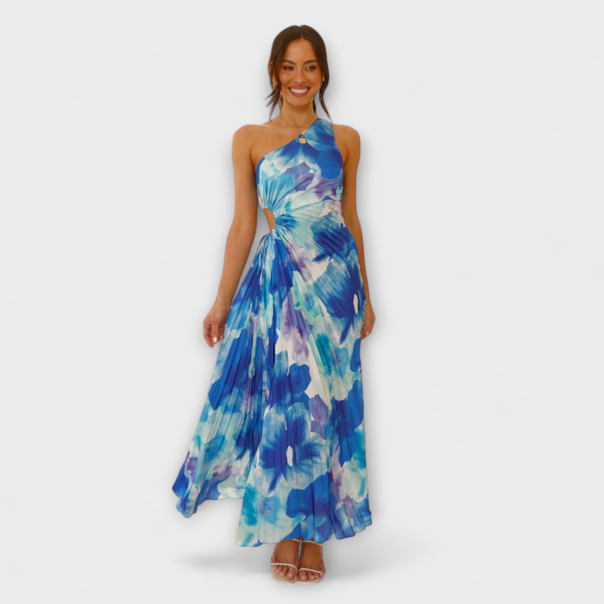 Sienna - Elegant Cut-Out Maxi Dress
