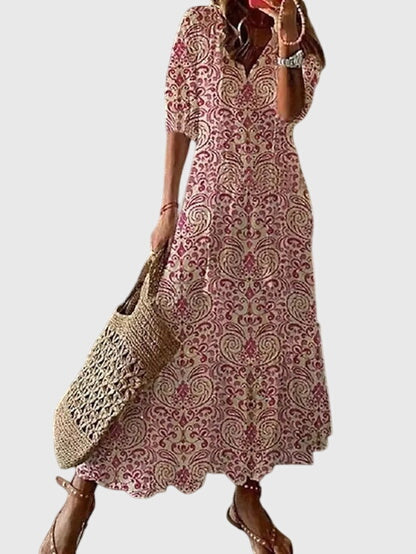 Amalia™ | Boho Vintage Summer Dress