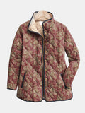 Corinne - Retro Floral Print Jacket