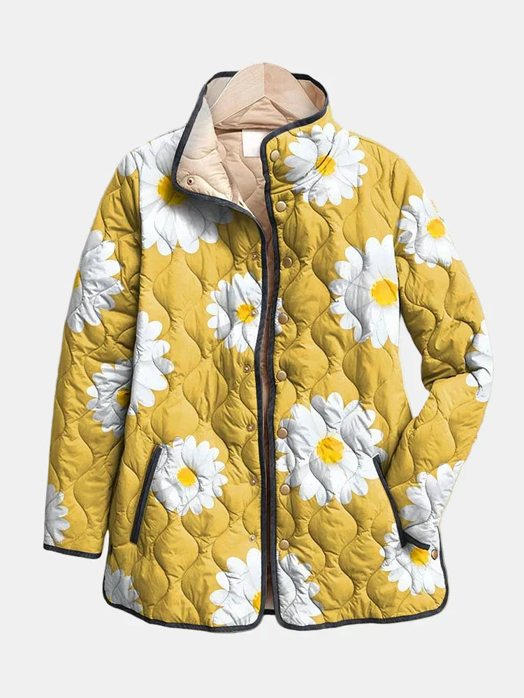 Sable - Charming Daisy Pattern Jacket