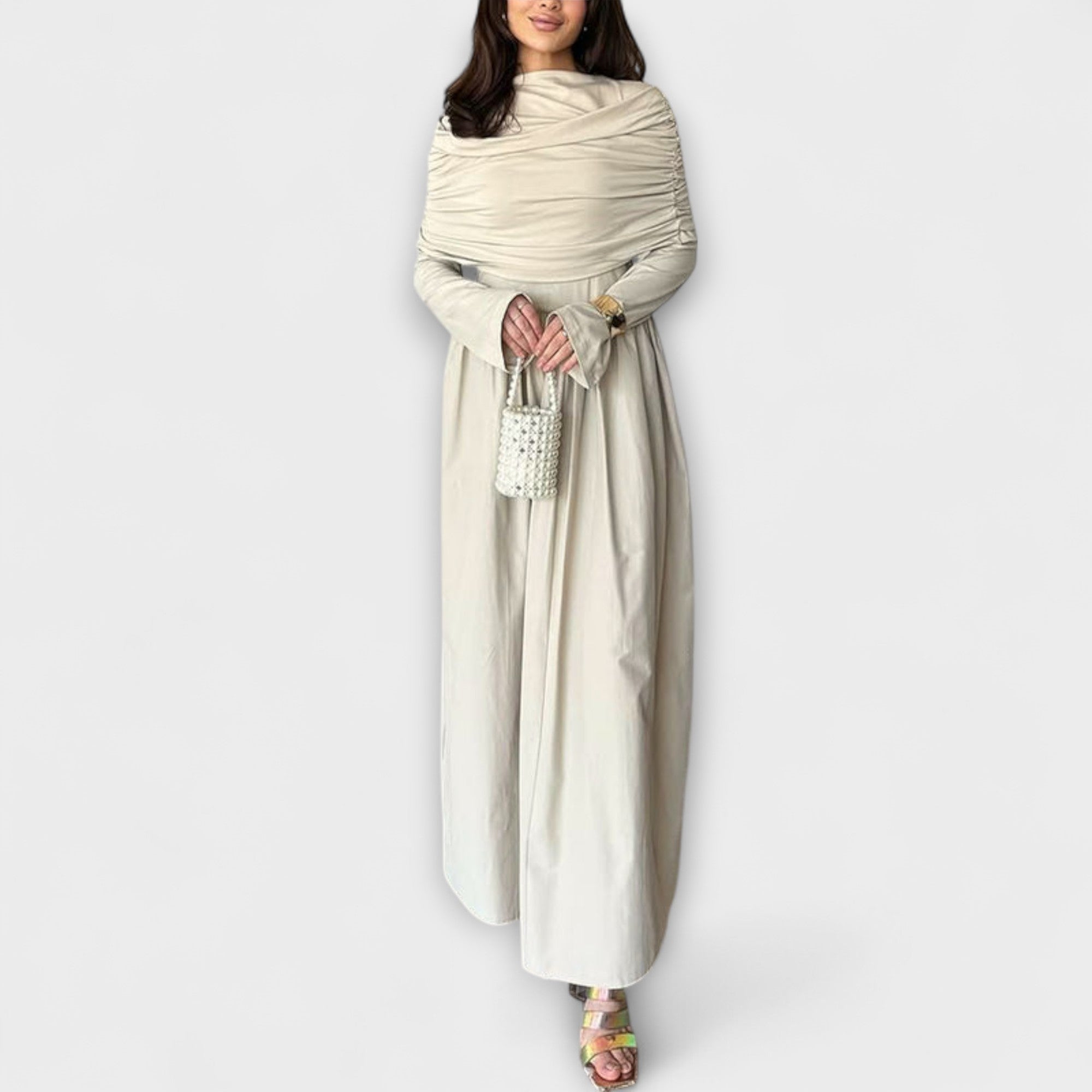 Jessica - Relaxed Pleated Dress