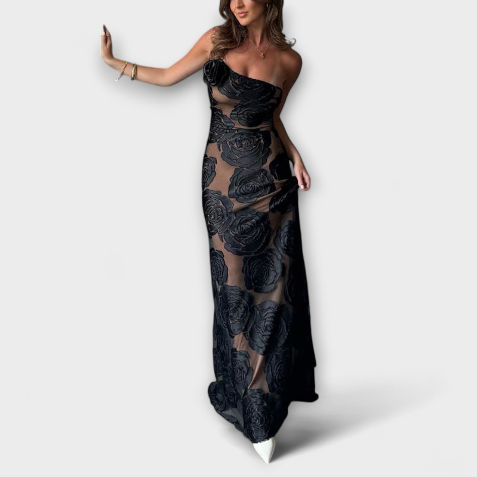 Sara - Floral Maxi Dress