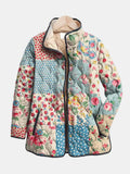 Liora - Charming Floral Quilted Jacket