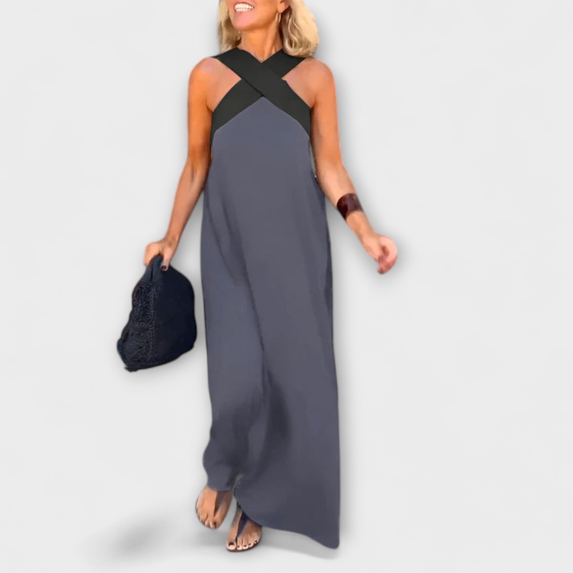 Delphine - Crossover Dress