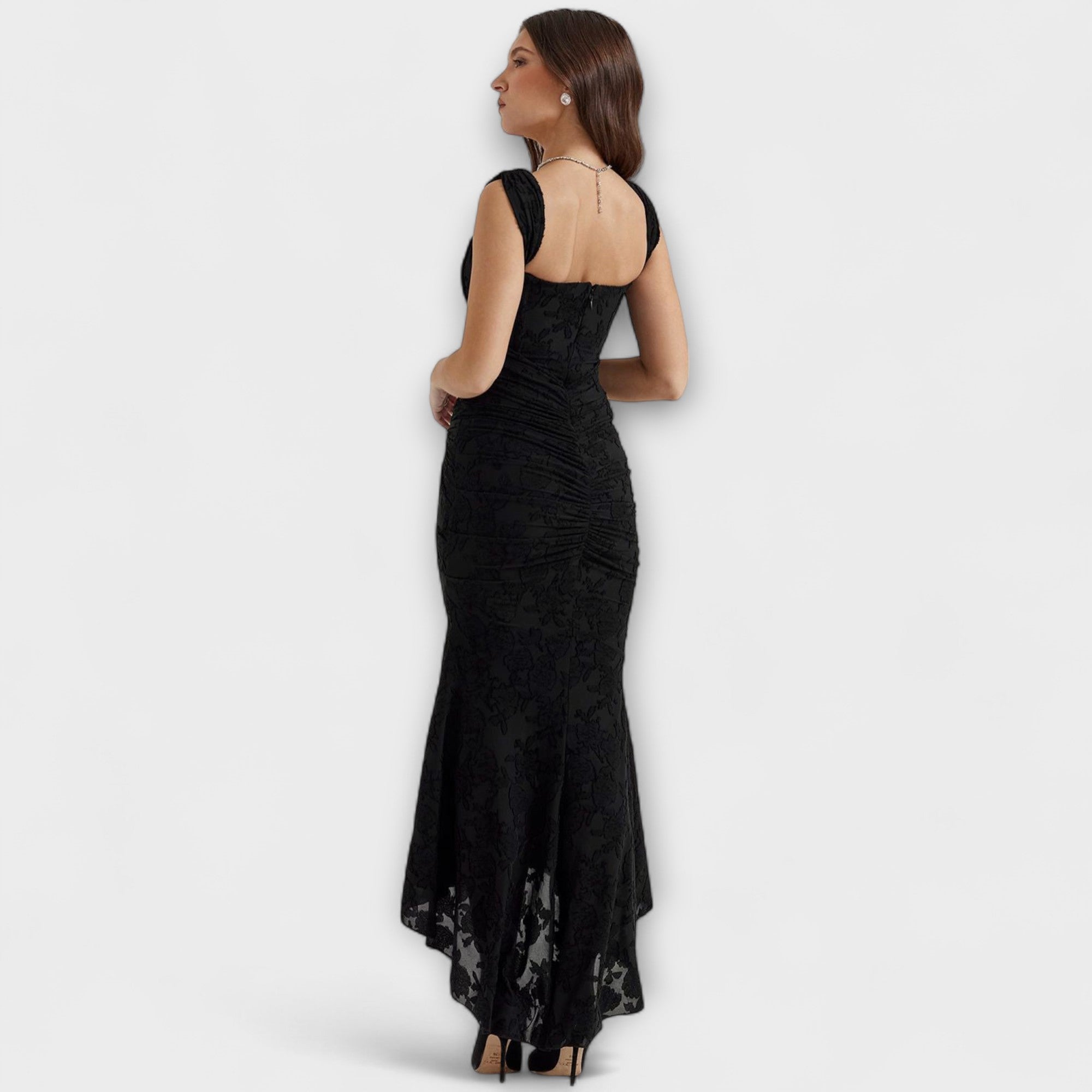 Renske - Long Dress with Elegant and Refined Corset