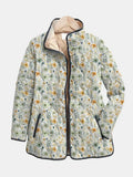 Nola - Delightful Floral-Printed Quilted Jacket
