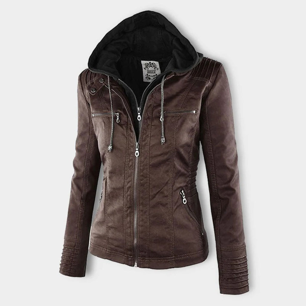 Karen™ | Robust and Elegant Leather Jacket