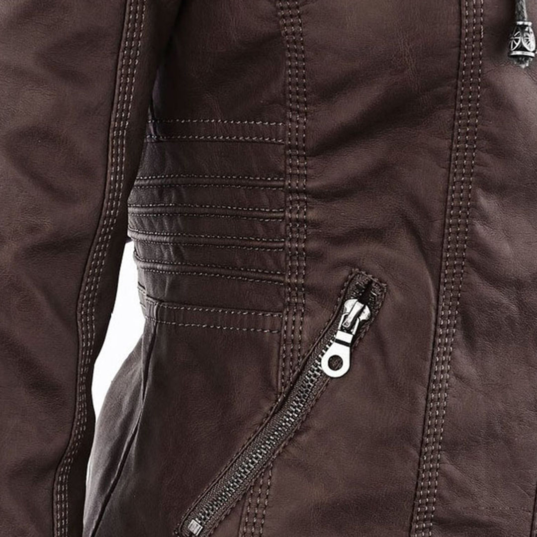 Karen™ | Robust and Elegant Leather Jacket