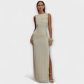 Rieke - Stylish Maxi Dress with High Slit