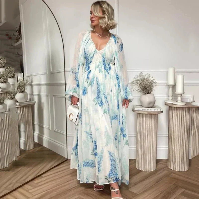 Selene – Breezy Floral Dress