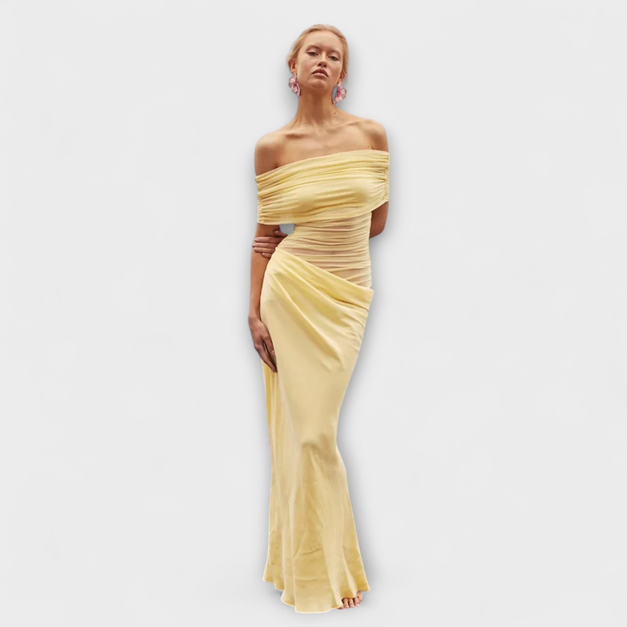 Puss - Ruffled Irregular Dress
