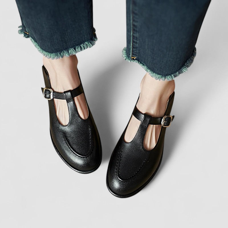 Ariyzzah | Orthopedic Mary Jane Low Heel Shoes