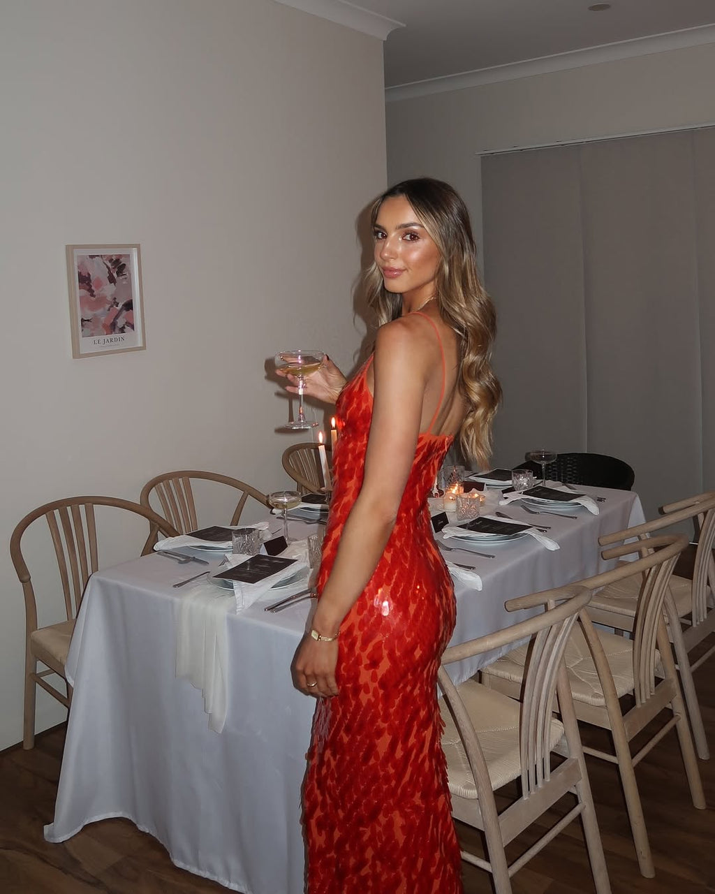 Nina – Timeless Draped Dress