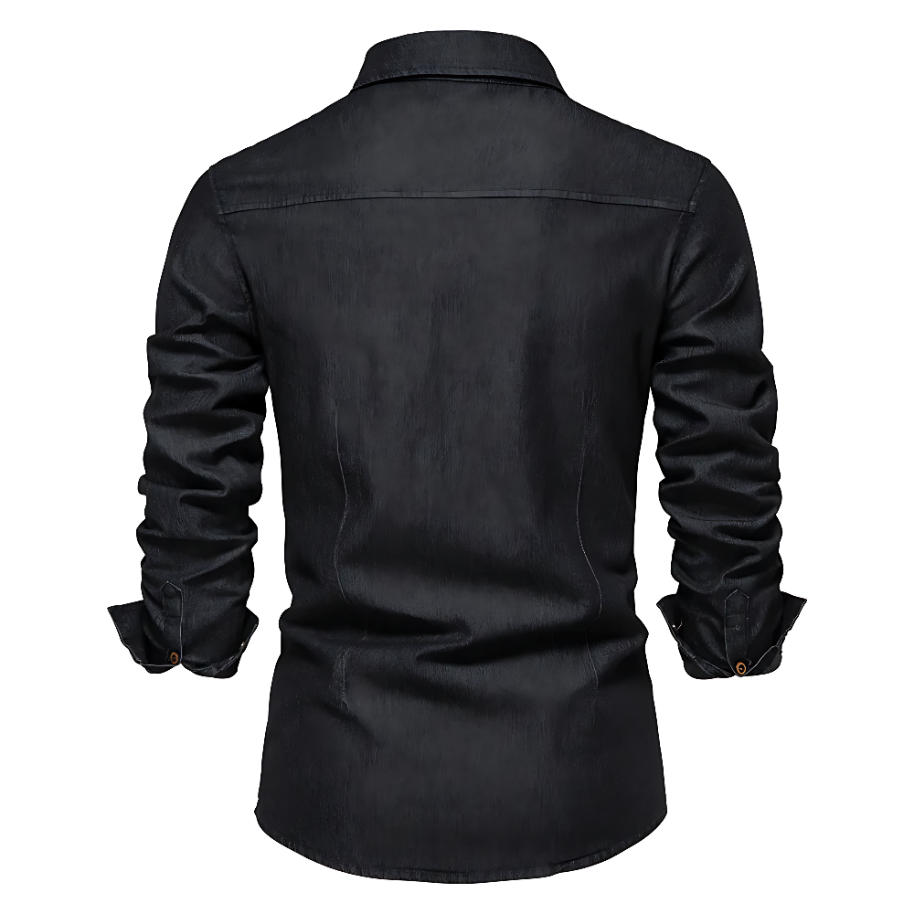 Jim™ | Casual Cotton & Denim Shirt