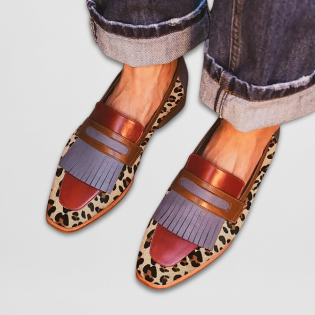 Kyra™ | Elegant Leather Loafers