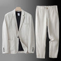 Savelli™ | Elegant Linen Suit