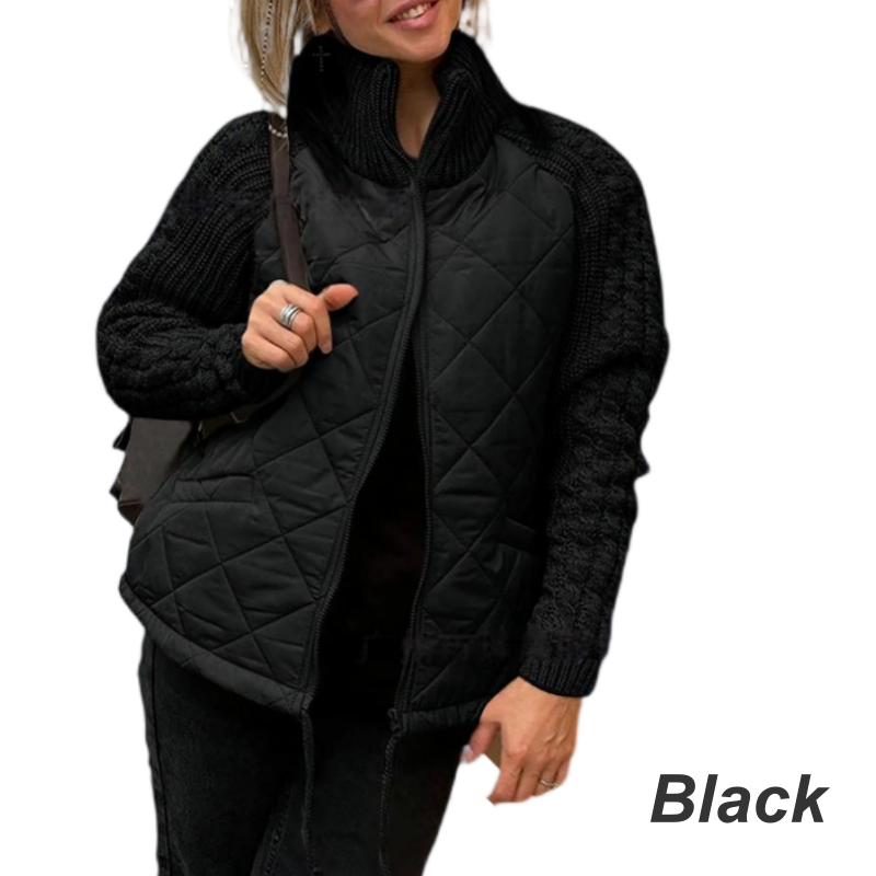 Clara - Soft-Knit Puffer Jacket