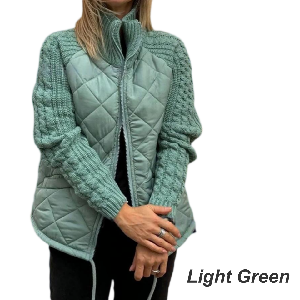 Clara - Soft-Knit Puffer Jacket