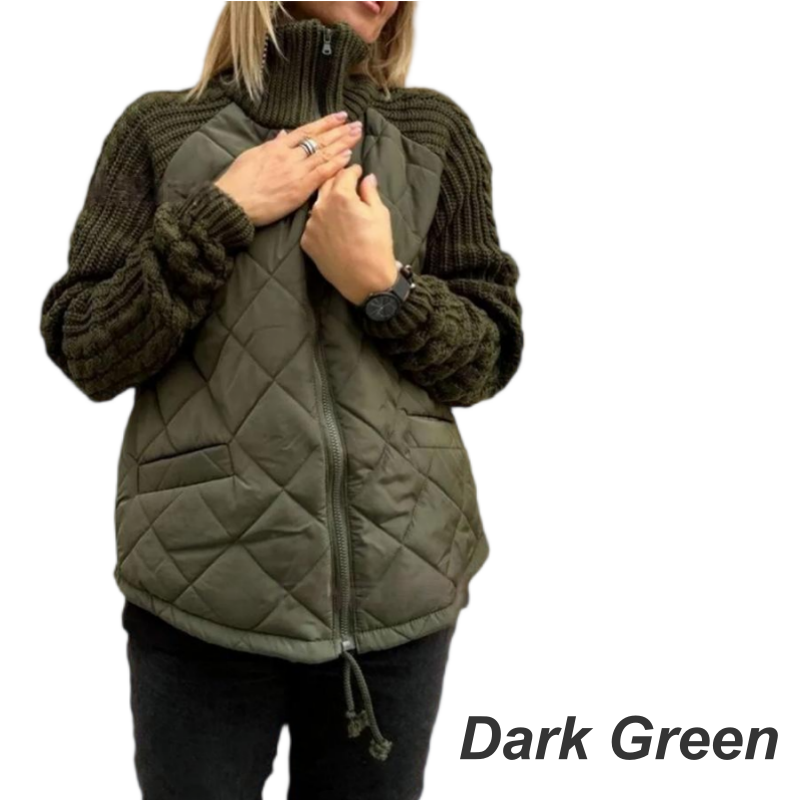 Clara - Soft-Knit Puffer Jacket
