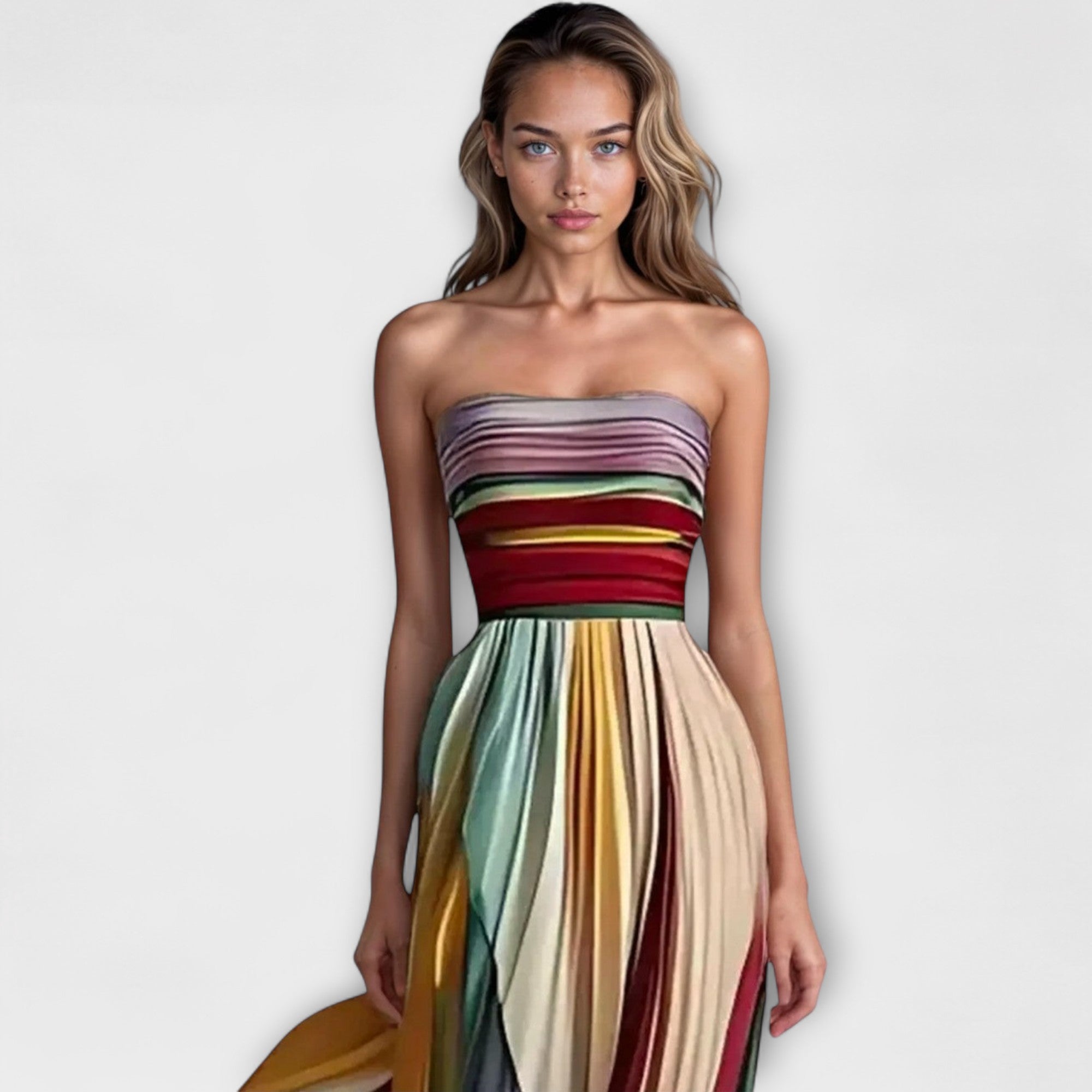Flora - Long Dress Made from Premium Fabric