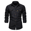Jim™ | Casual Cotton & Denim Shirt